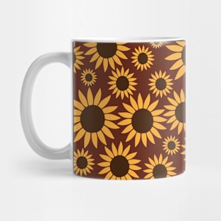 autumn sunflower Mug